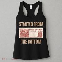 Started From Food Stamp Amounts In Each State The Bottom Women's Tank Top thumb 3