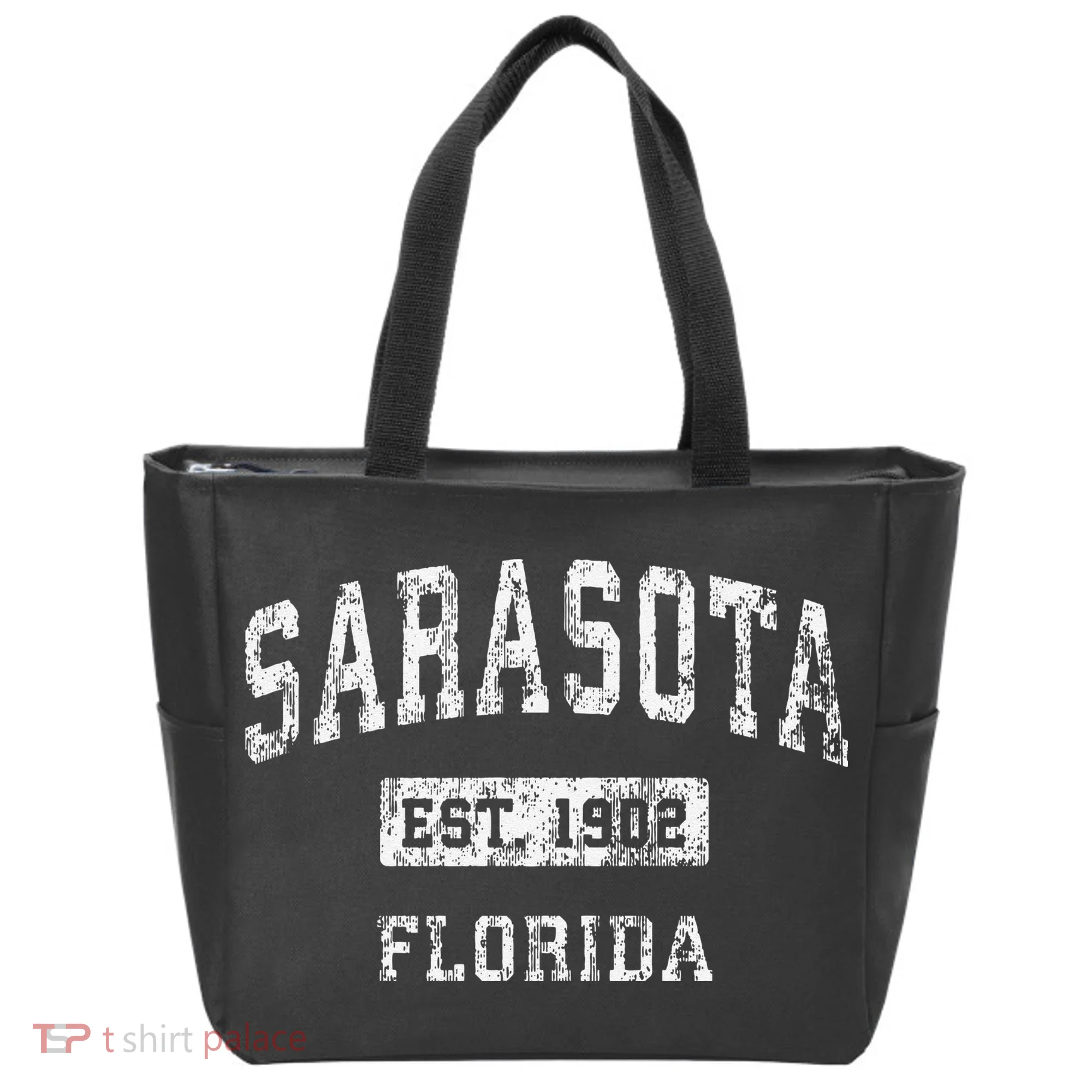 Sarasota Florida Fl Vintage Established Tote Bag