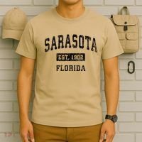 Sarasota Florida Fl Vintage Established T-Shirt thumb 6