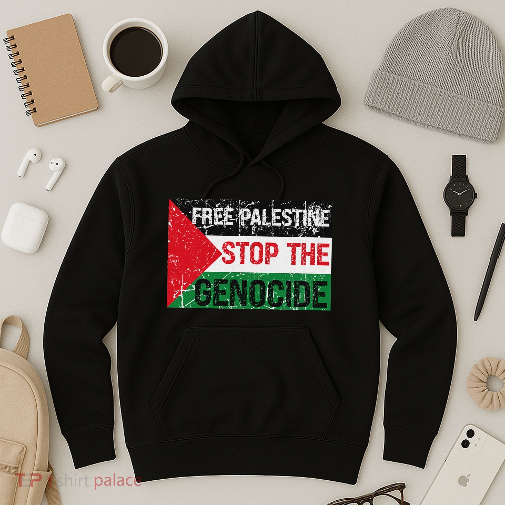Supporting Freedom Free Palestine Stop The Genocide Hoodie