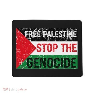 Supporting Freedom Free Palestine Stop The Genocide Mousepad