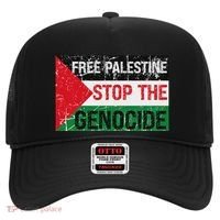 Supporting Freedom Free Palestine Stop The Genocide Hat thumb 0