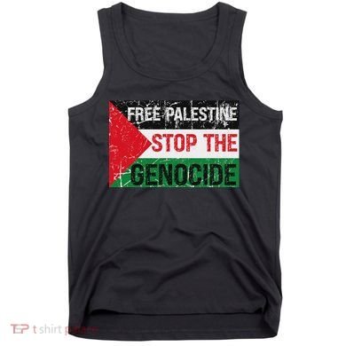 Supporting Freedom Free Palestine Stop The Genocide Tank Top