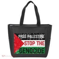 Supporting Freedom Free Palestine Stop The Genocide Tote Bag thumb 0