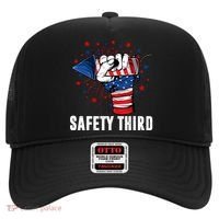 Sarcastic Fireworks Firecrackers 4th Of July Safety Third Gift Hat thumb 0
