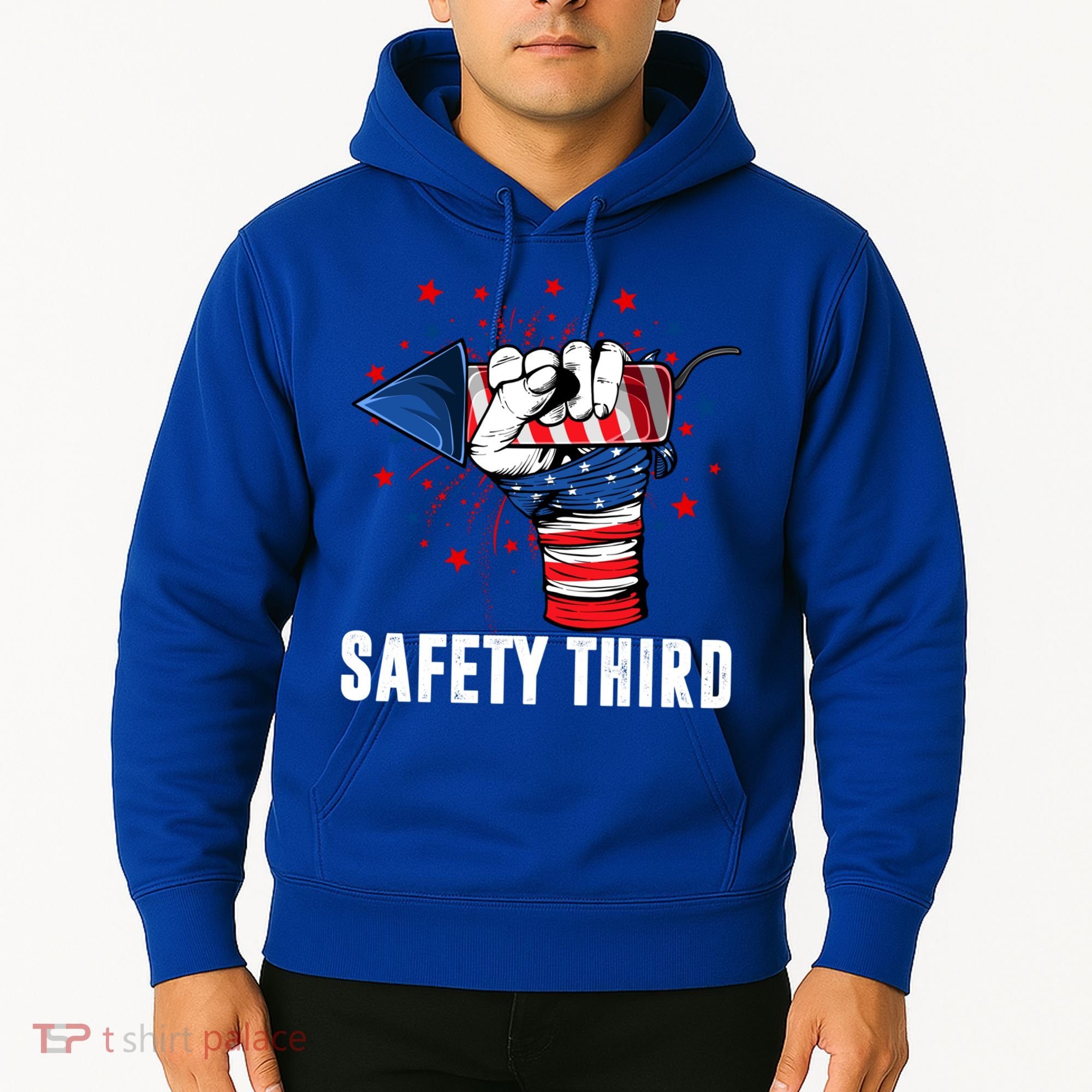 Sarcastic Fireworks Firecrackers 4th Of July Safety Third Gift Hoodie