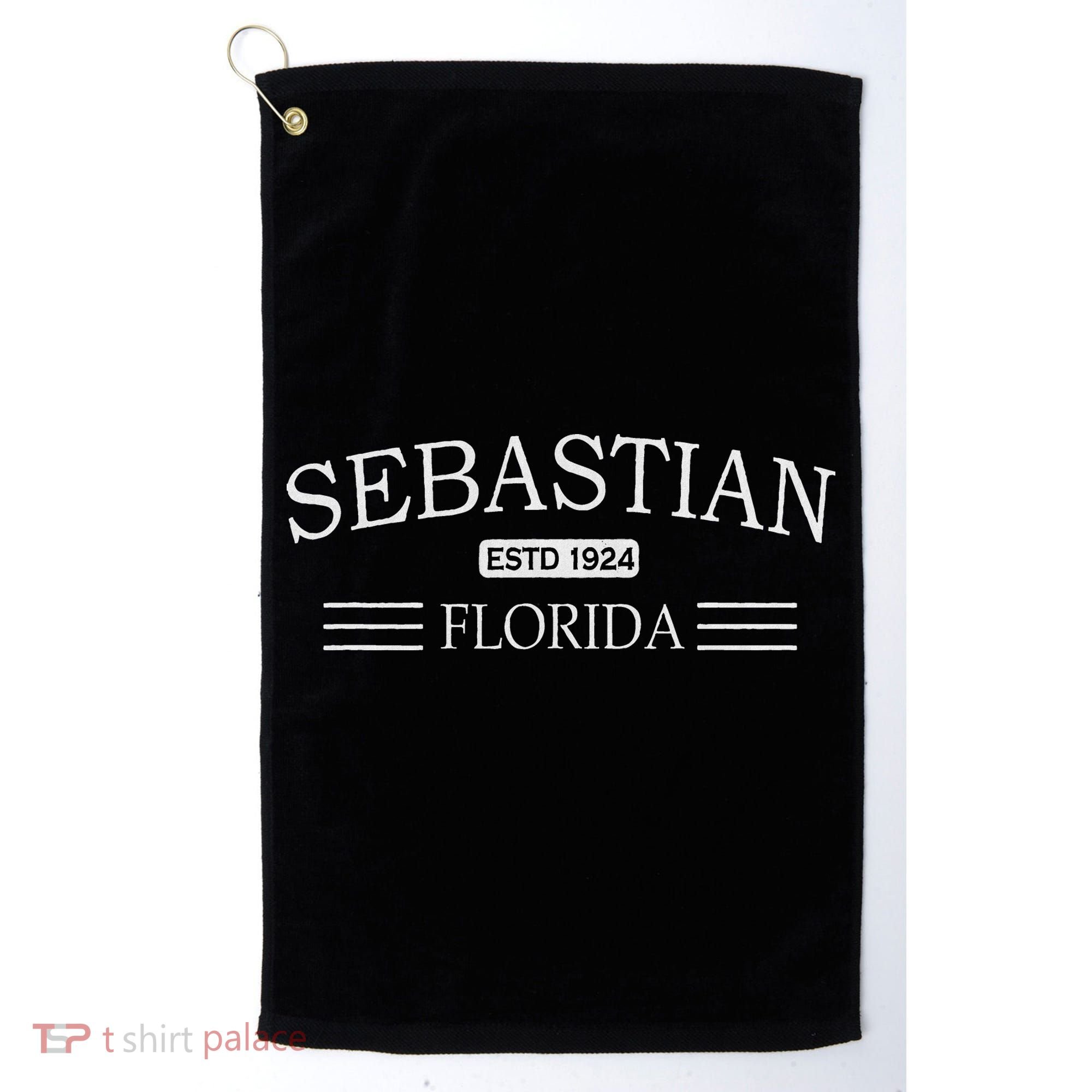 Sebastian Florida Fl Golf Towel