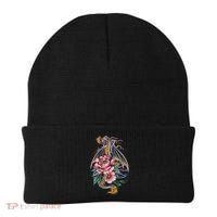 Springtime Floral Fire Dragon Beanie thumb 0