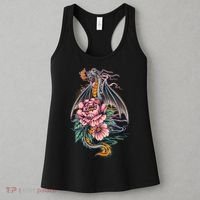 Springtime Floral Fire Dragon Women's Tank Top thumb 3