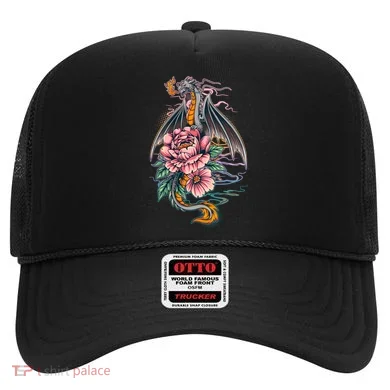 Springtime Floral Fire Dragon Hat