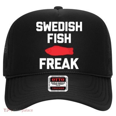 Swedish Fish Freak Gift Funny Saying Sarcastic Food Candy Gift Hat
