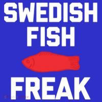 Swedish Fish Freak Gift Funny Saying Sarcastic Food Candy Gift Mousepad thumb 1