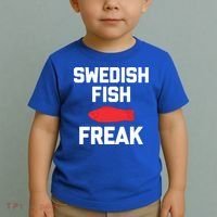 Swedish Fish Freak Gift Funny Saying Sarcastic Food Candy Gift Toddler T-Shirt thumb 2