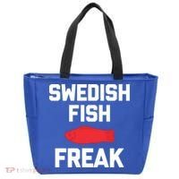Swedish Fish Freak Gift Funny Saying Sarcastic Food Candy Gift Tote Bag thumb 0