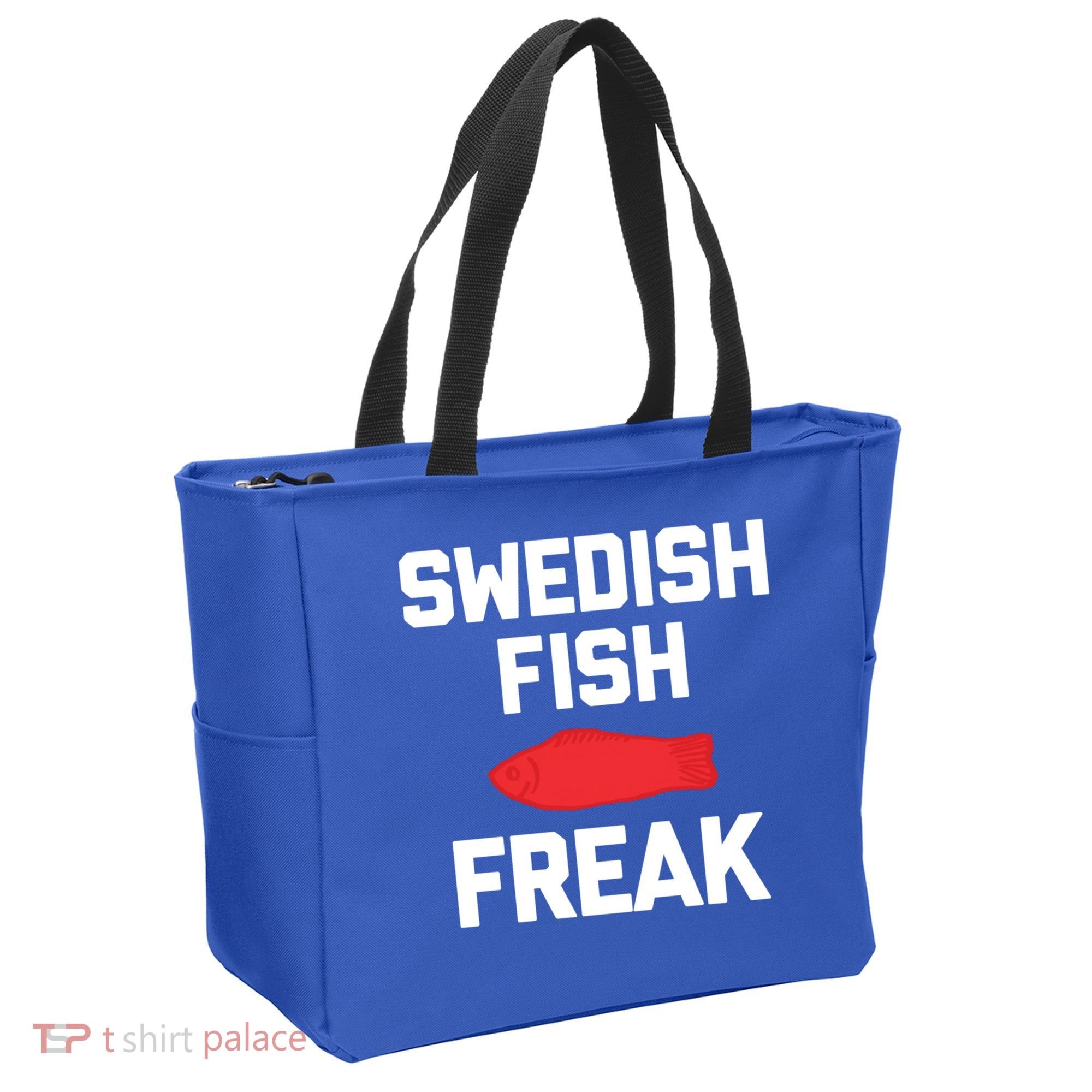 Swedish Fish Freak Gift Funny Saying Sarcastic Food Candy Gift Tote Bag