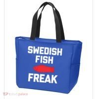 Swedish Fish Freak Gift Funny Saying Sarcastic Food Candy Gift Tote Bag thumb 3