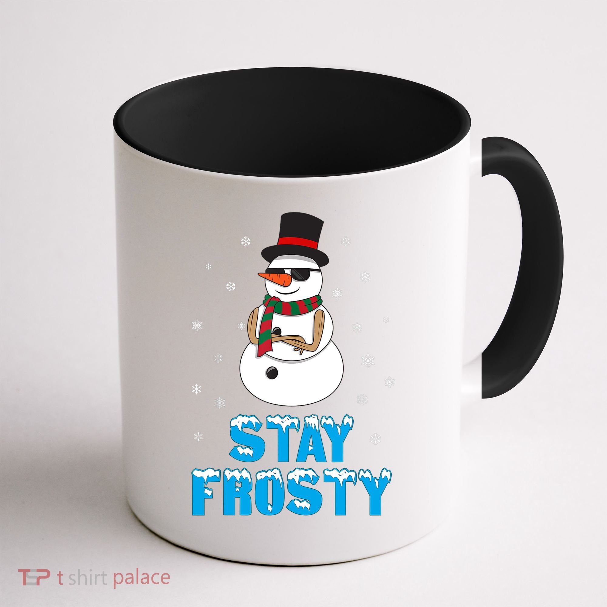 Stay Frosty Funny Christmas Cool Snowman T Coffee Mug