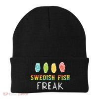 Swedish Fish Freak In The Wild Funny Idea Funny Gift Beanie thumb 0