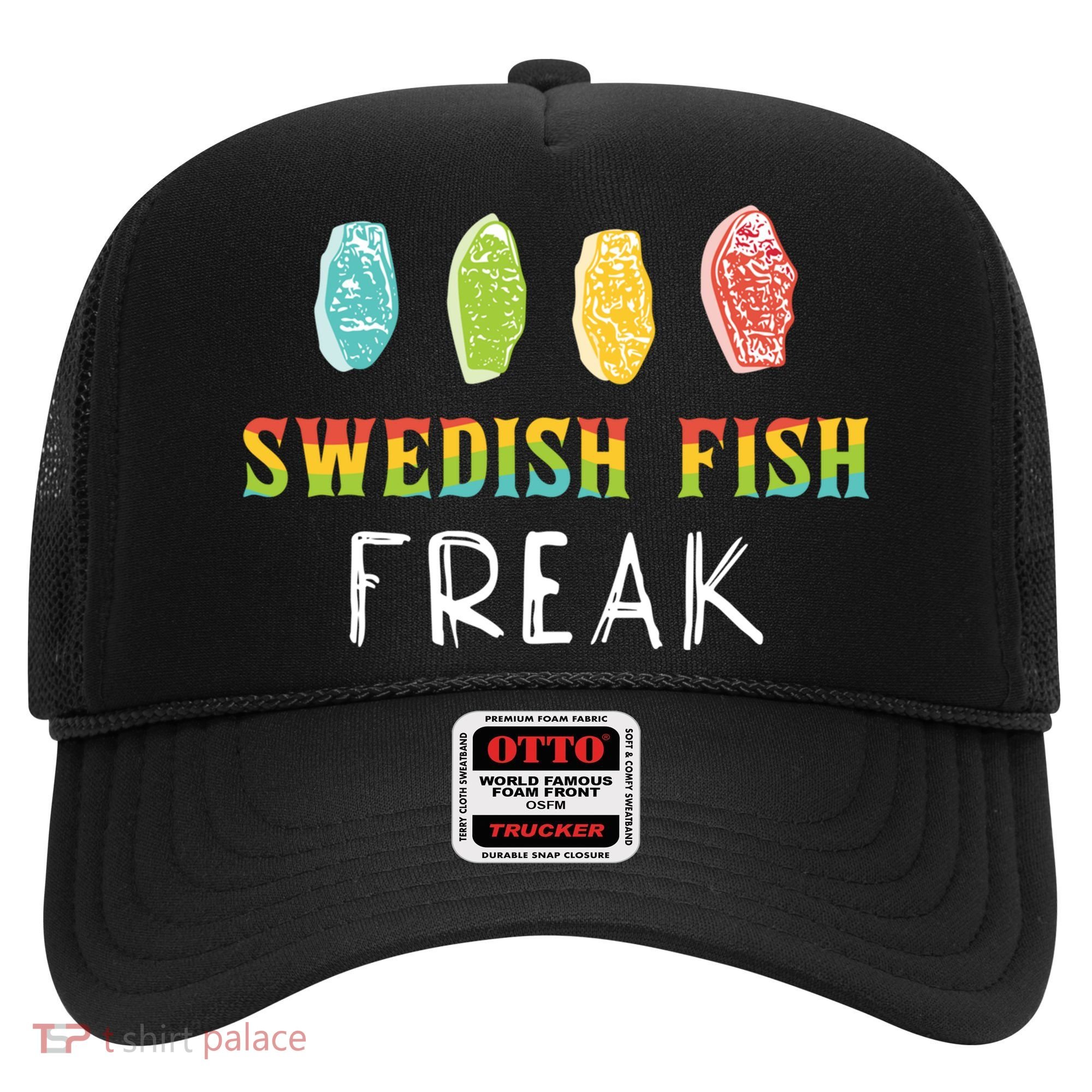 Swedish Fish Freak In The Wild Funny Idea Funny Gift Hat