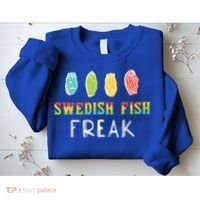 Swedish Fish Freak In The Wild Funny Idea Funny Gift Sweatshirt thumb 2