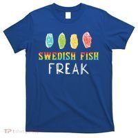 Swedish Fish Freak In The Wild Funny Idea Funny Gift T-Shirt thumb 0