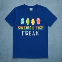Swedish Fish Freak In The Wild Funny Idea Funny Gift T-Shirt thumb 5