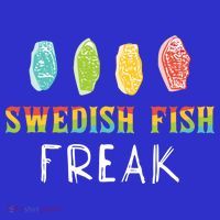 Swedish Fish Freak In The Wild Funny Idea Funny Gift Mousepad thumb 1