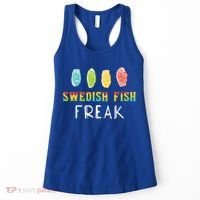 Swedish Fish Freak In The Wild Funny Idea Funny Gift Women's Tank Top thumb 0