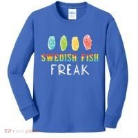 Swedish Fish Freak In The Wild Funny Idea Funny Gift Kids Long Sleeve Shirt thumb 0