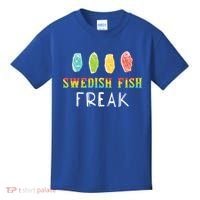 Swedish Fish Freak In The Wild Funny Idea Funny Gift Kids T-Shirt thumb 0