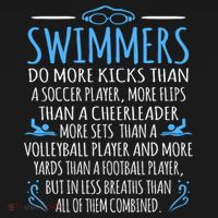 Swimmers Facts Funny Swimming Swim Coach Graphic Mousepad thumb 1