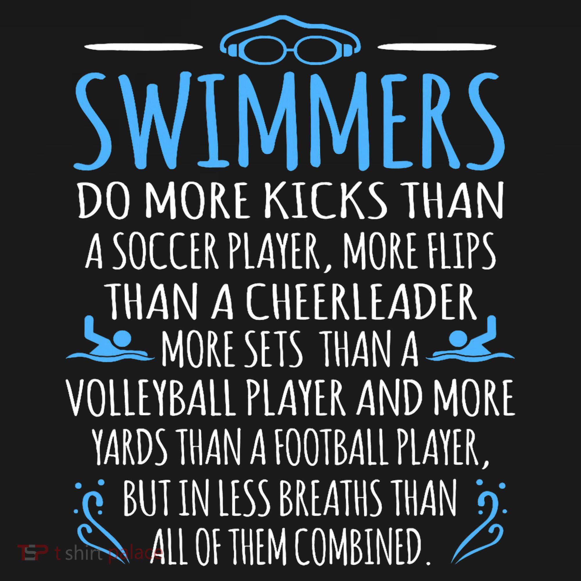 Swimmers Facts Funny Swimming Swim Coach Graphic Toddler Hoodie