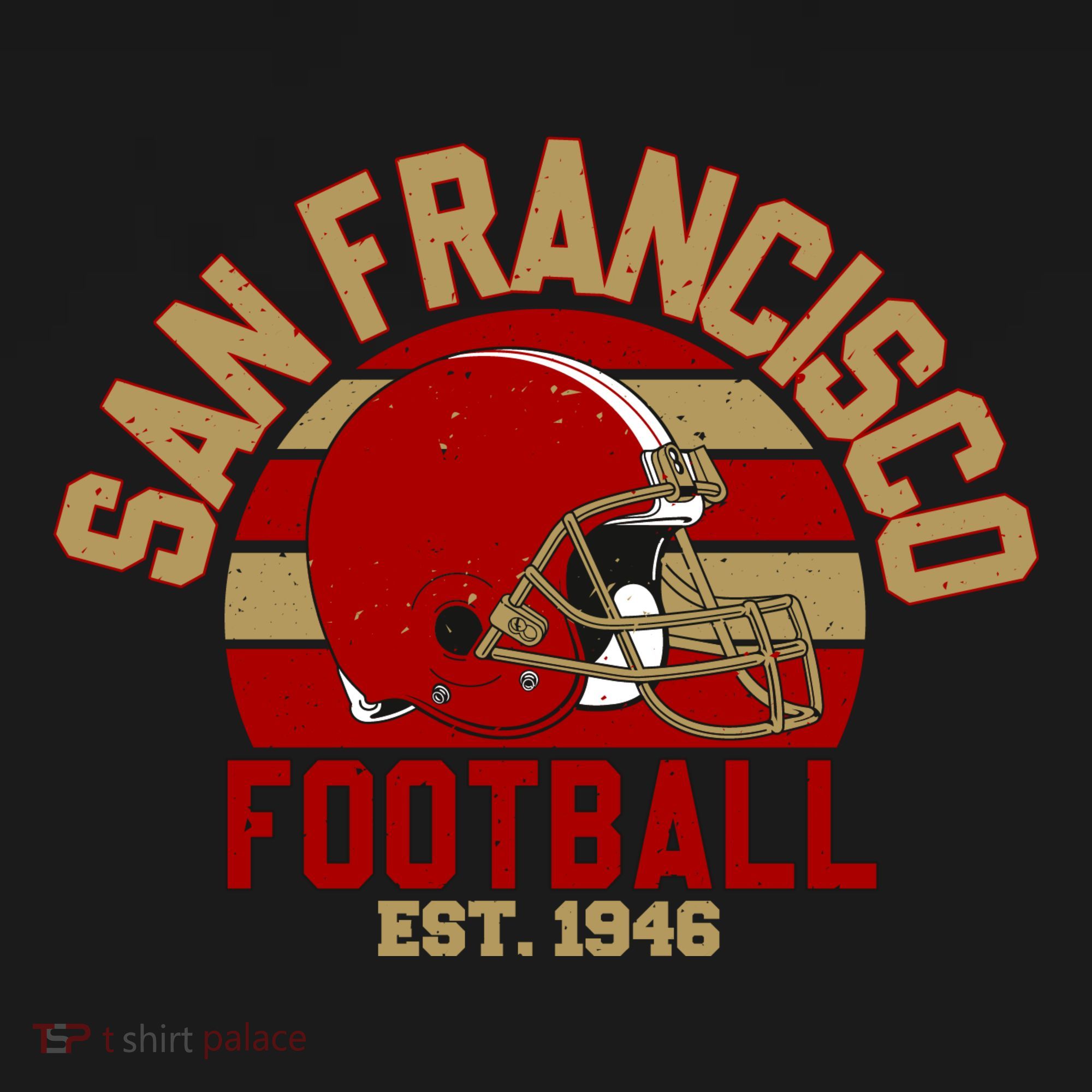 San Francisco Football Est 1946 Team Supporter Tote Bag