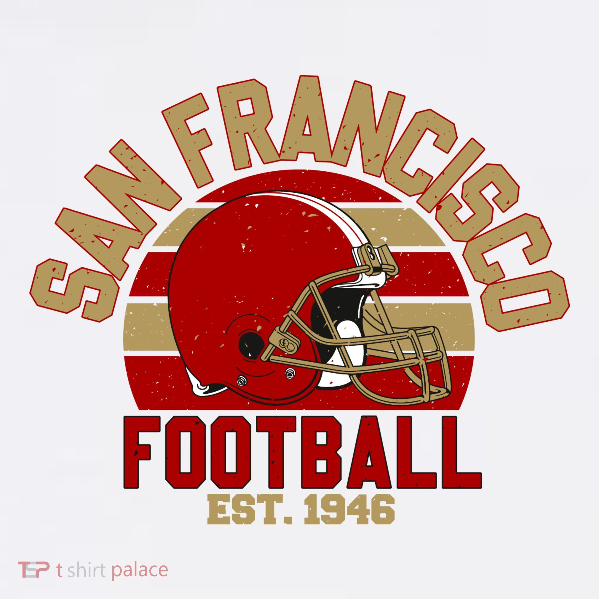 San Francisco Football Est 1946 Team Supporter Women's Hoodie