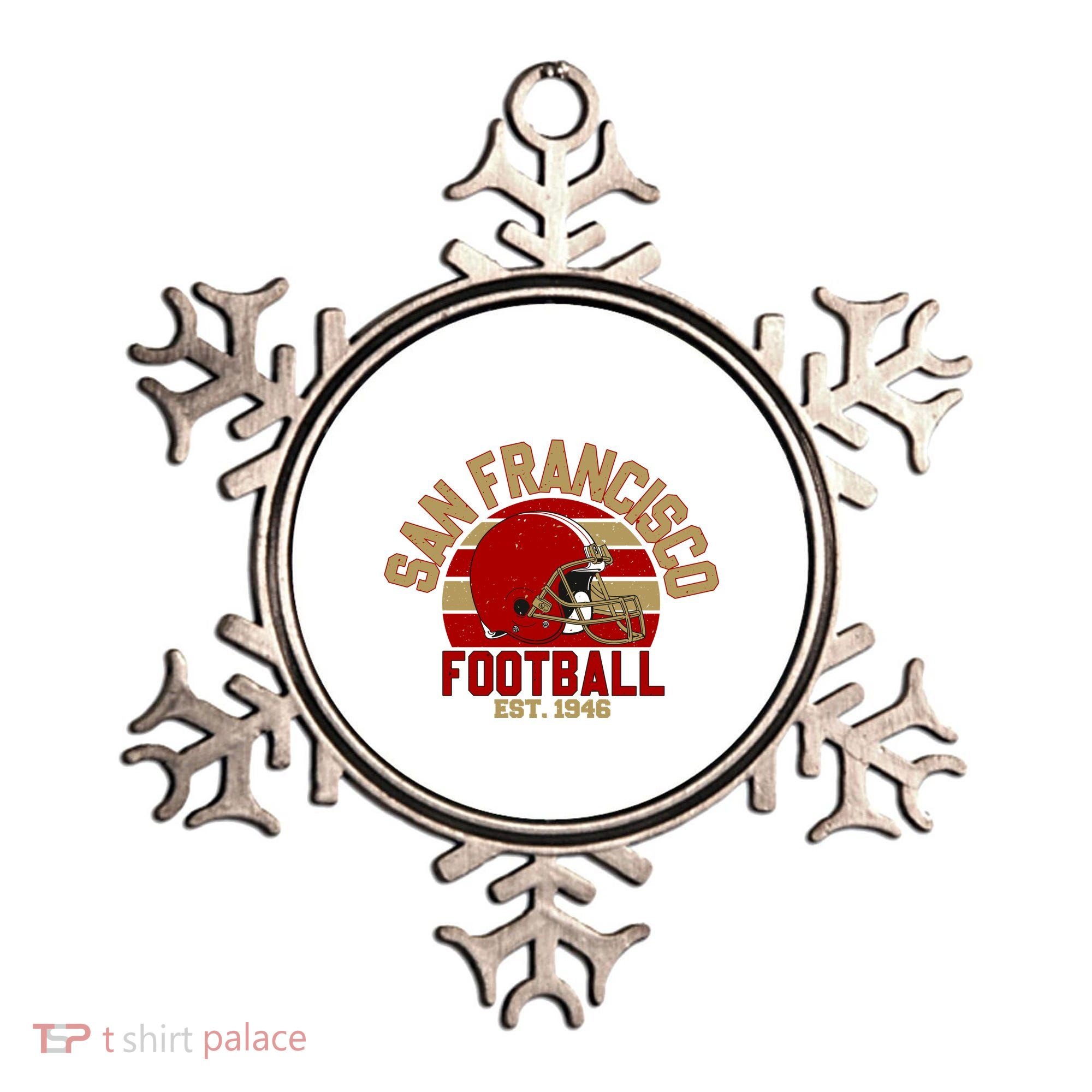 San Francisco Football Est 1946 Team Supporter Ornament