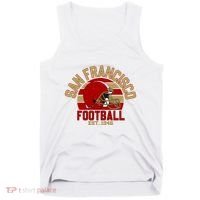 San Francisco Football Est 1946 Team Supporter Tank Top thumb 0