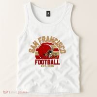 San Francisco Football Est 1946 Team Supporter Tank Top thumb 2