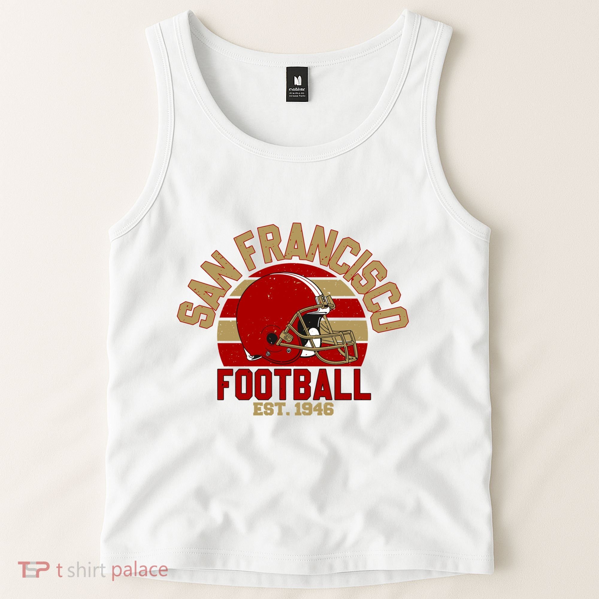 San Francisco Football Est 1946 Team Supporter Tank Top