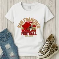 San Francisco Football Est 1946 Team Supporter Women's T-Shirt thumb 3