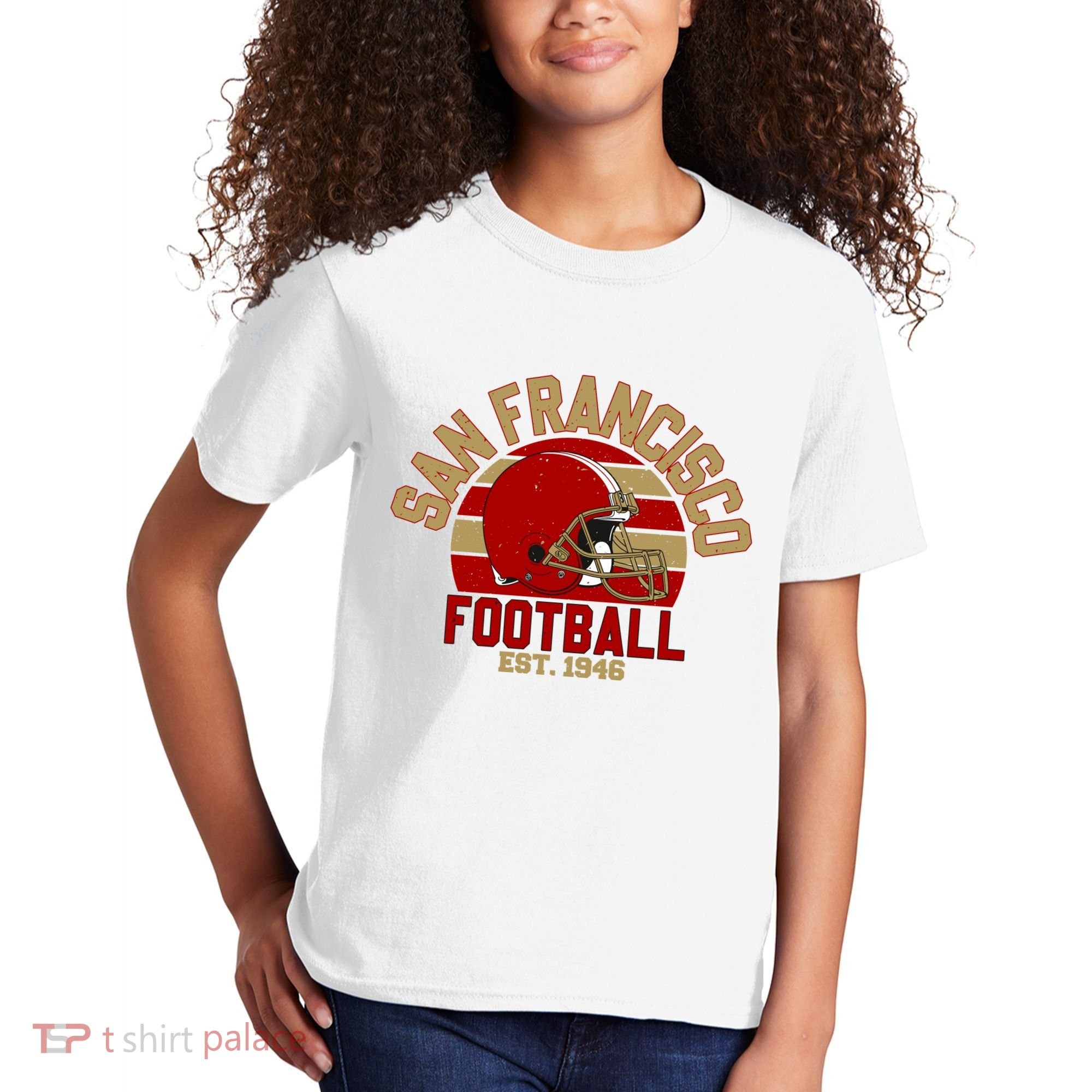 San Francisco Football Est 1946 Team Supporter Kids T-Shirt