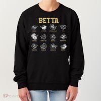 Siamese Fighting Fish Lover Aquarium Keeper Betta Fish Women's Sweatshirt thumb 0