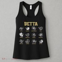 Siamese Fighting Fish Lover Aquarium Keeper Betta Fish Women's Tank Top thumb 3