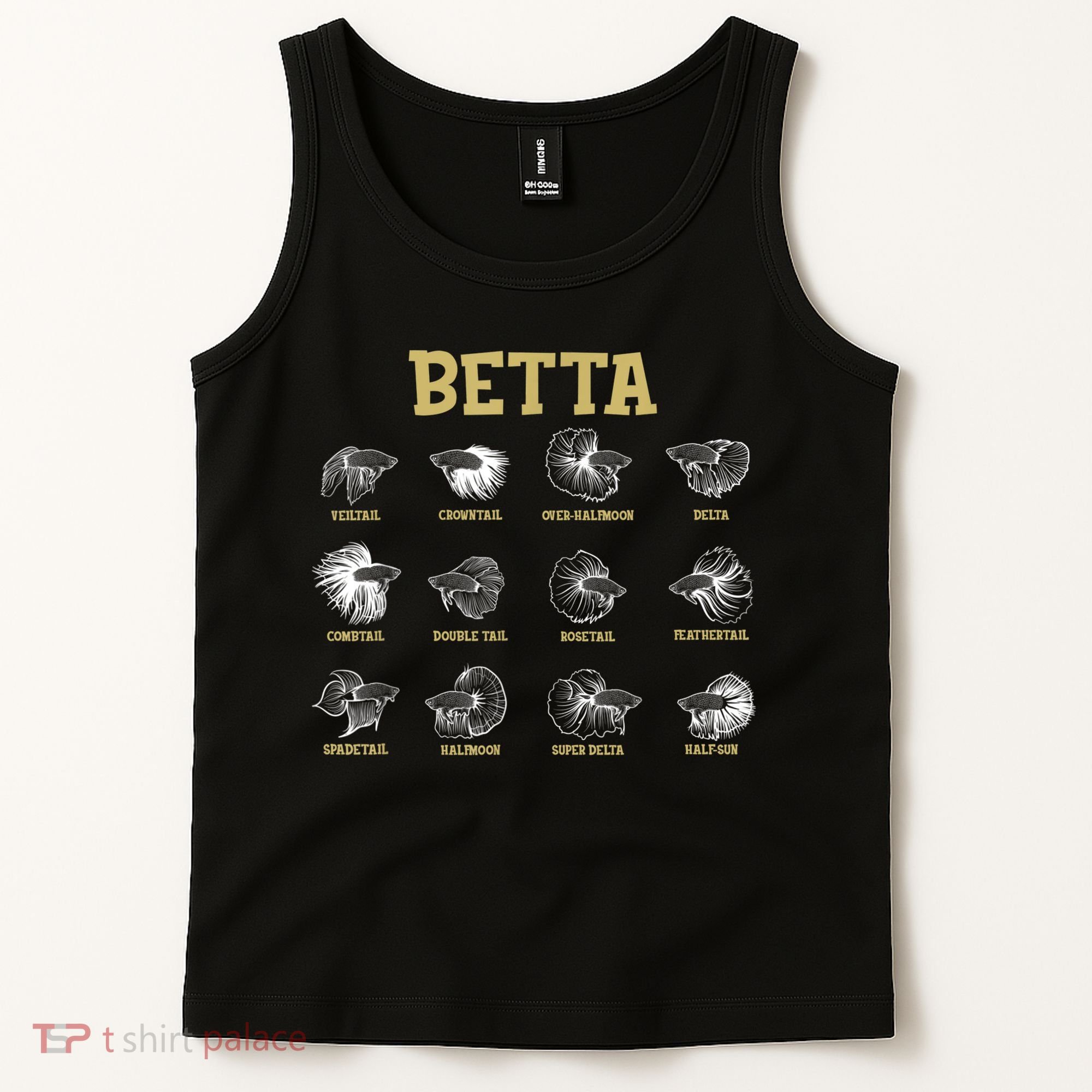 Siamese Fighting Fish Lover Aquarium Keeper Betta Fish Tank Top