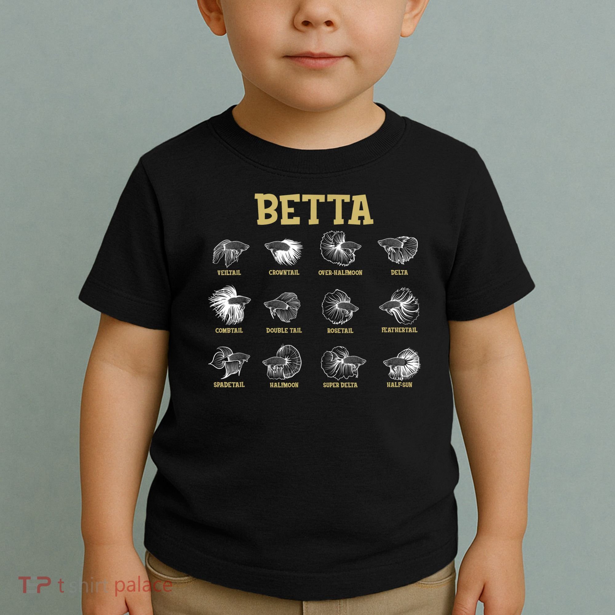 Siamese Fighting Fish Lover Aquarium Keeper Betta Fish Toddler T-Shirt