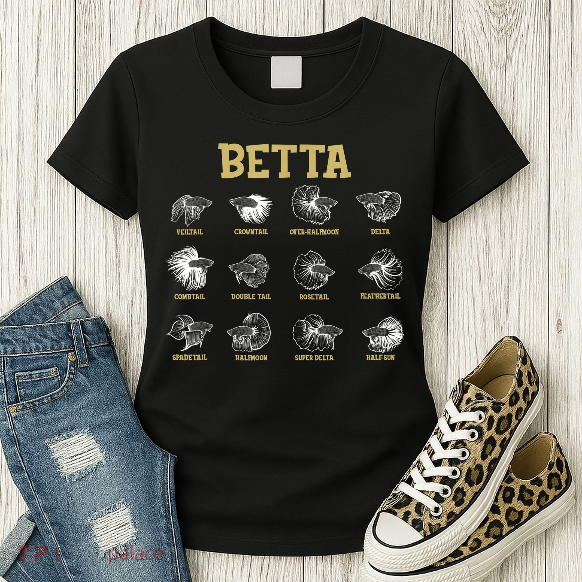 Siamese Fighting Fish Lover Aquarium Keeper Betta Fish Women's T-Shirt
