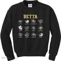 Siamese Fighting Fish Lover Aquarium Keeper Betta Fish Kids Sweatshirt thumb 0