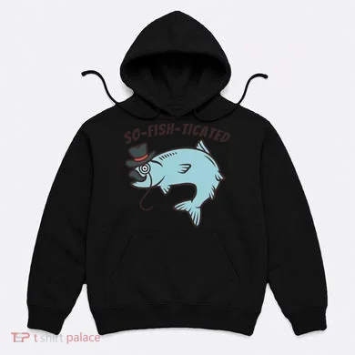 Suffocated Funny Fish Hoodie