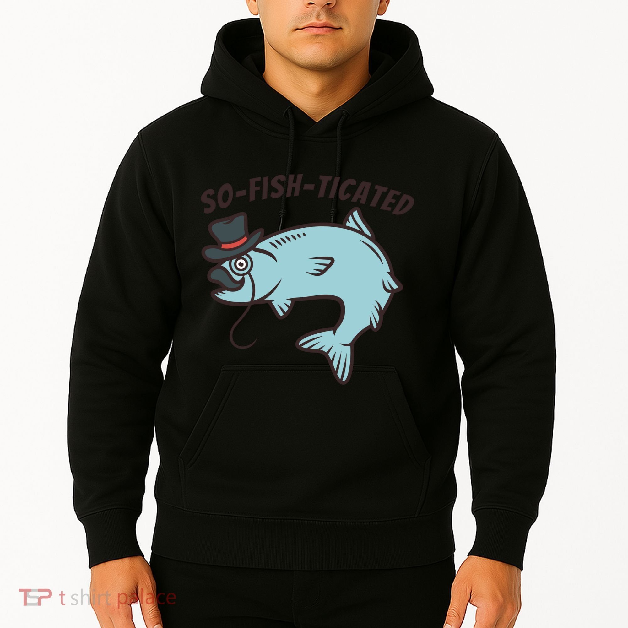 Suffocated Funny Fish Hoodie