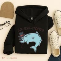 Suffocated Funny Fish Hoodie thumb 4