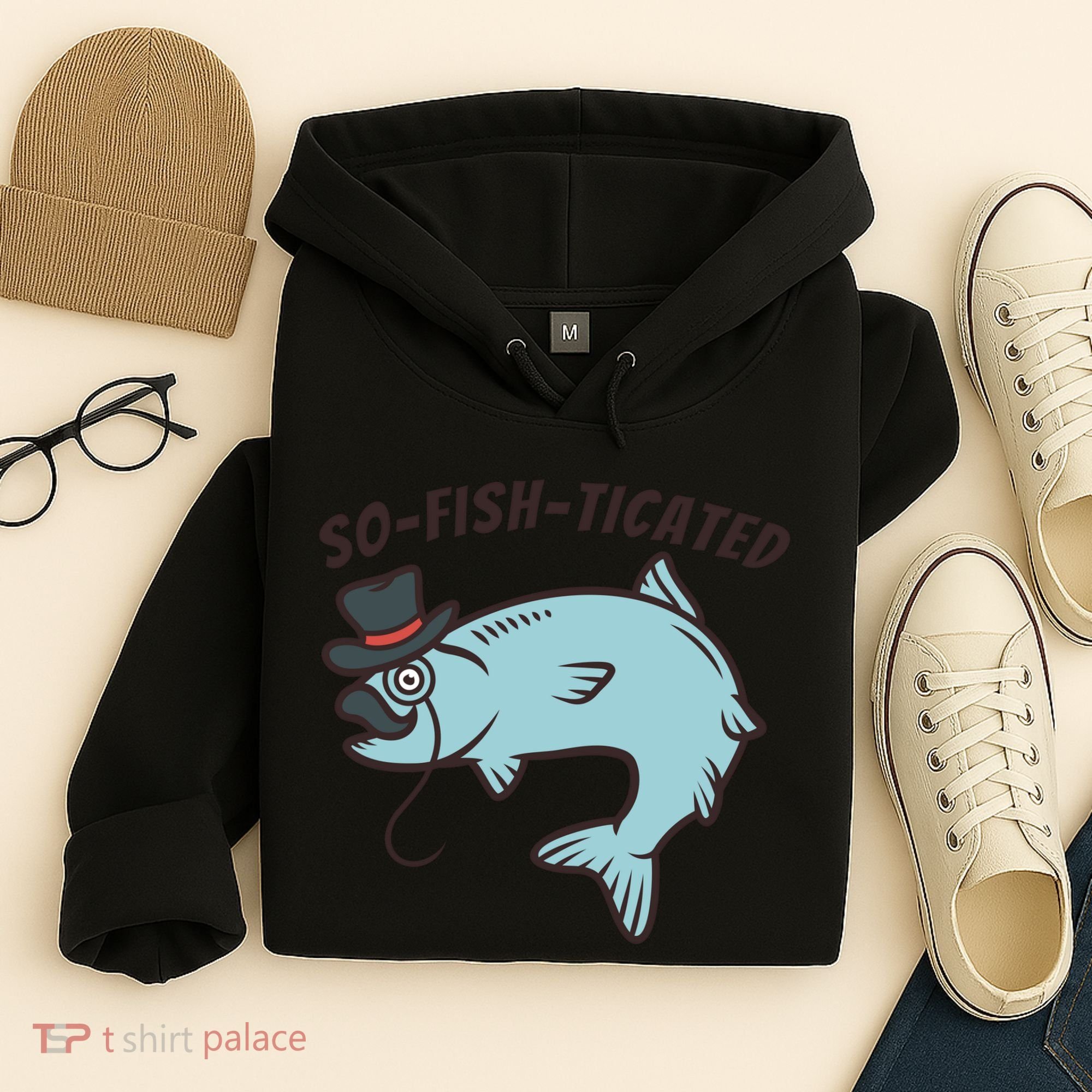 Suffocated Funny Fish Hoodie